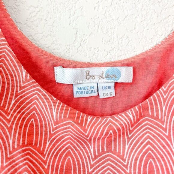 Boden Womens Ruched Scoop Neck Tank | Size 6 - Picture 2 of 3